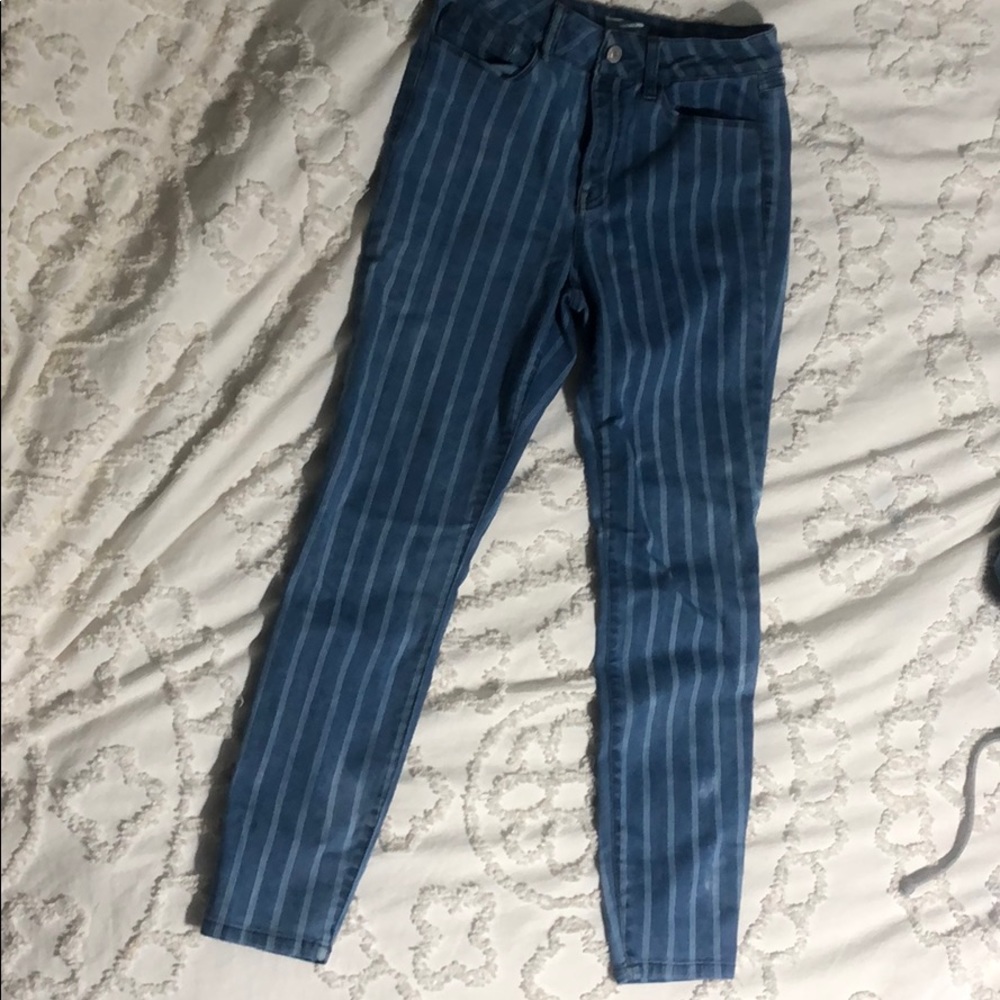 Stripped Pants!